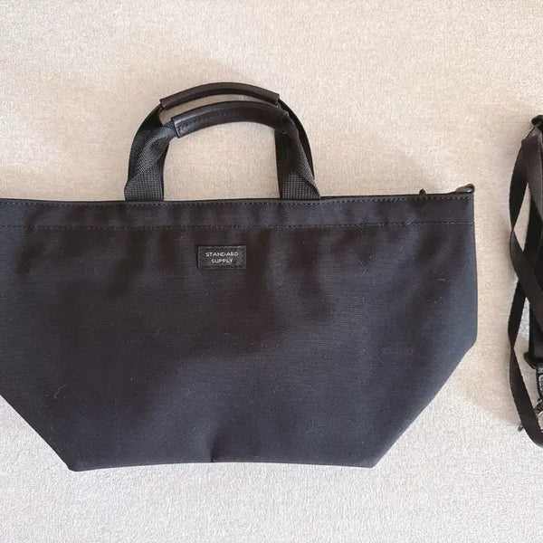 [BUNJANG] Standard Supply Simplicity Two-Way Tote Bag Crossbody Bag Black / 스탠다드 서플라이 simplicity 투웨이 토트백 크로스백 블랙
