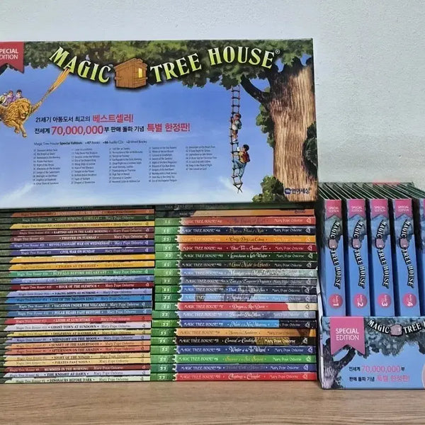 [BUNJANG] The Magic Tree House Special Limited Edition Audiobook Set / 매직 트리 하우스 특별한정판 스페셜 에디션 오디오북 세트