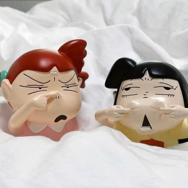 [BUNJANG] Crayon Shin-chan Yuri & Suji Custom-Made Figure / 짱구는 못말려 유리&수지 주문제작 피규어
