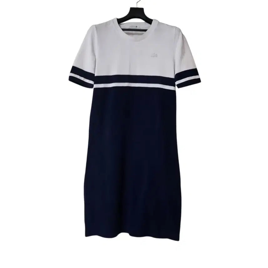 [BUNJANG] Lacoste Colorblock Short Sleeve Dress Size 36 (S) / 라코스테 배색 반팔 원피스 36사이즈 s