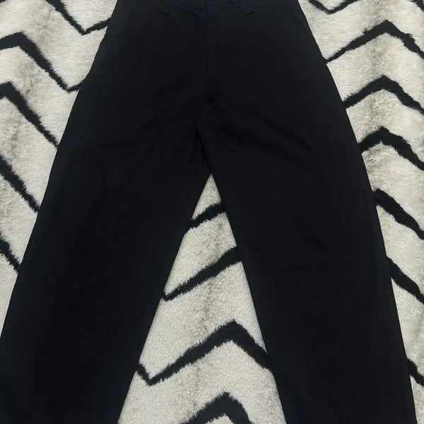 [BUNJANG] Uniqlo U Wide Fit Chino Pants Black / [29]유니클로U 와이드핏 치노팬츠/블랙