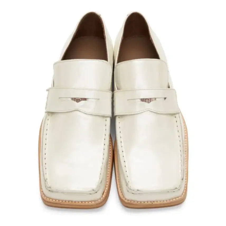 [BUNJANG] Martin Rose Pearlyzed Roxy Square Loafers Size 42 / 마틴로즈 펄라이즈드 roxy 스퀘어 로퍼 42