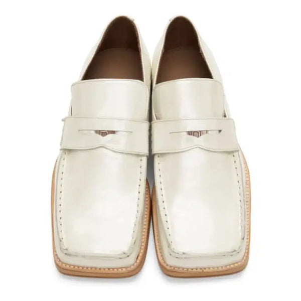 [BUNJANG] Martin Rose Pearlyzed Roxy Square Loafers Size 42 / 마틴로즈 펄라이즈드 roxy 스퀘어 로퍼 42
