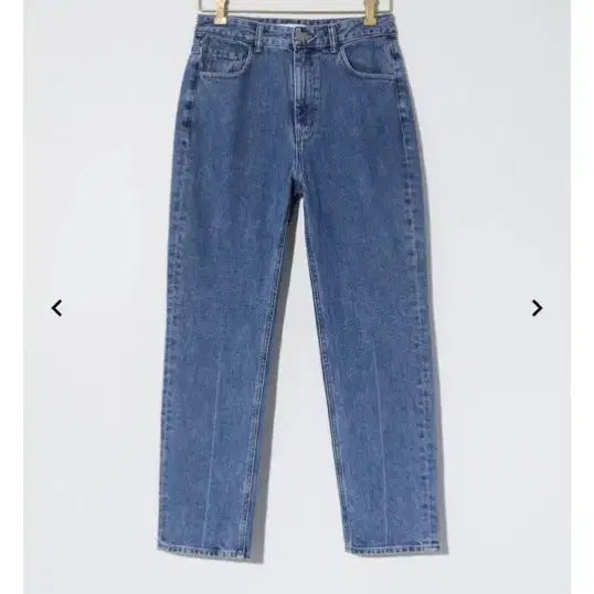 [BUNJANG] AMOMENTO Regular Denim Mid Blue Jeans Size 1 (25-26) / 새상품 아모멘토 레귤러 데님 팬츠 청바지 1사이즈 25 26