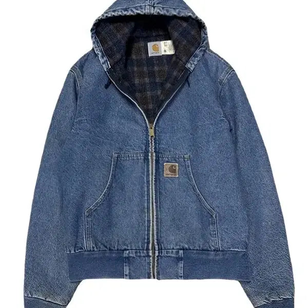 [BUNJANG] Carhartt 90s JB1198 Active Denim Hooded Jacket / [M] CARHARTT 90s JB1198 액티브 데님후드자켓