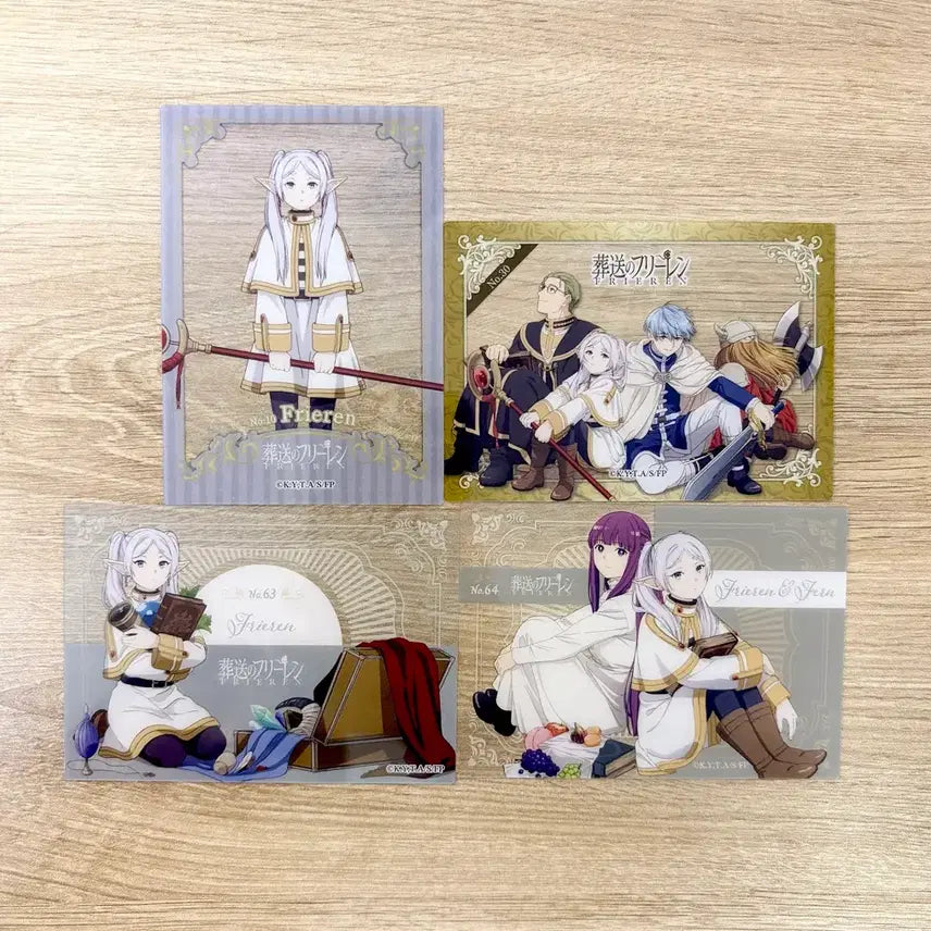 [BUNJANG] Frieren: Beyond Journey's End Clear Card Bundle Set / (하루할인 일괄)장송의 프리렌 클리어 카드