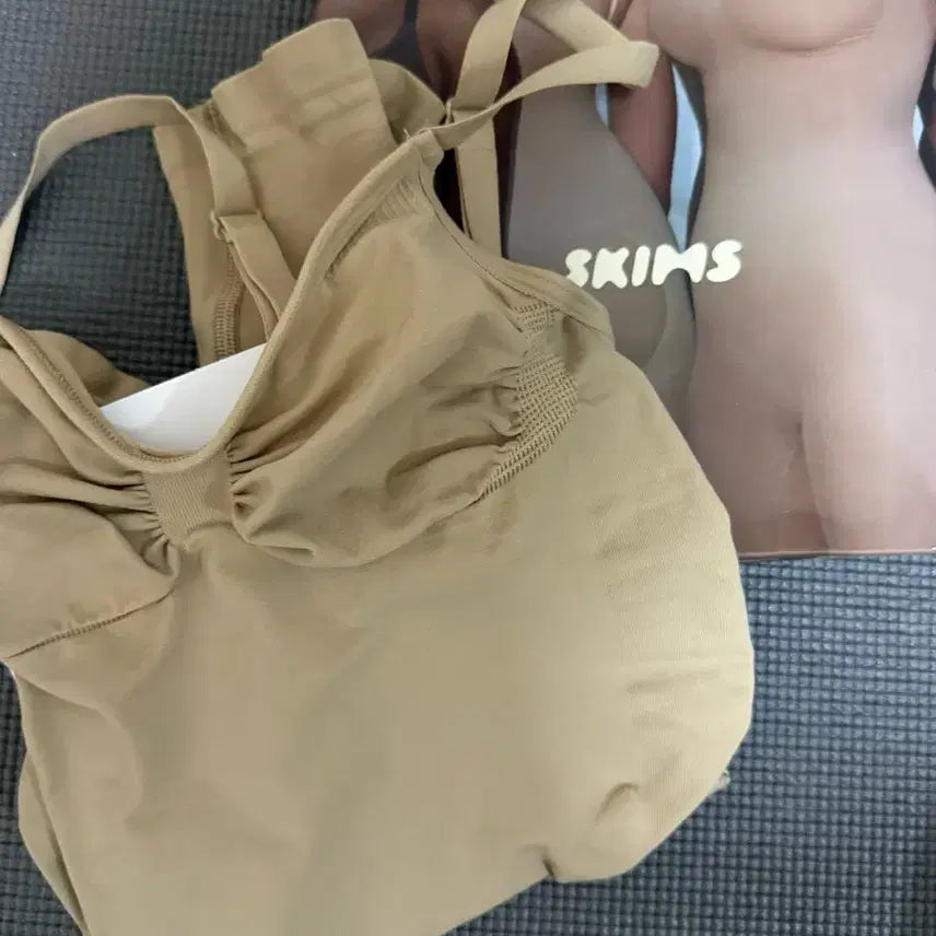 [BUNJANG] SKIMS Bodysuit Beige XS / 스킴스 바디수트