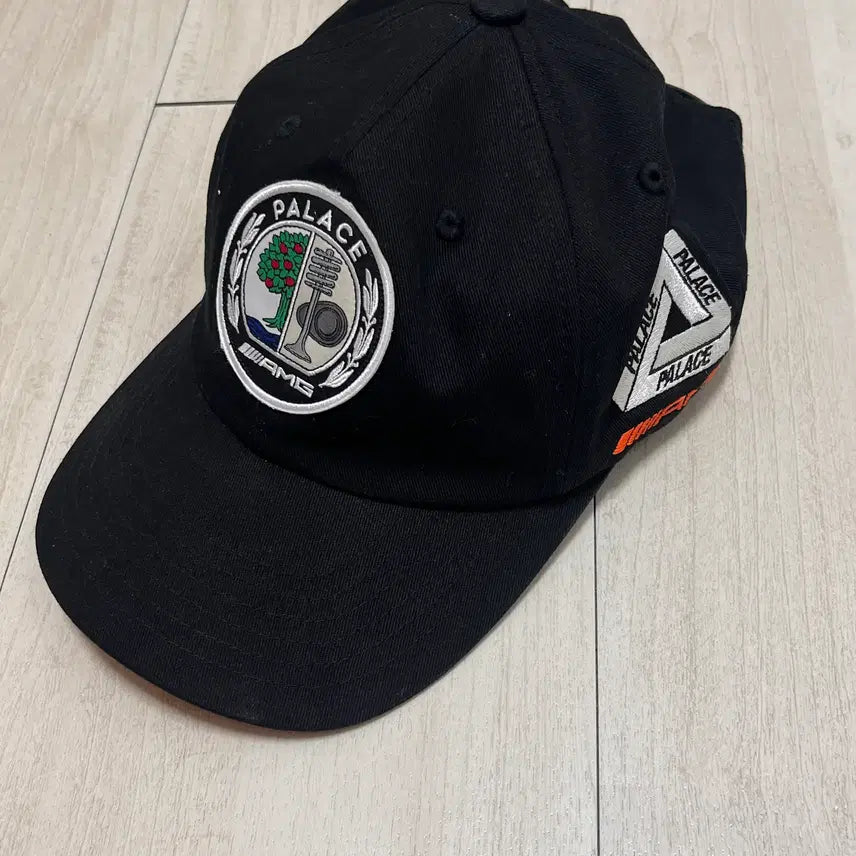 [BUNJANG] Palace x AMG Mercedes Collaboration Cap Black / 팔라스 x AMG 메르세데스 캡 블랙