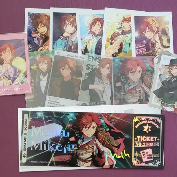 [BUNJANG] Ensemble Stars Madara Mikage Bundle Set / 앙상블 스타즈 마다라 미케지마 굿즈 일괄