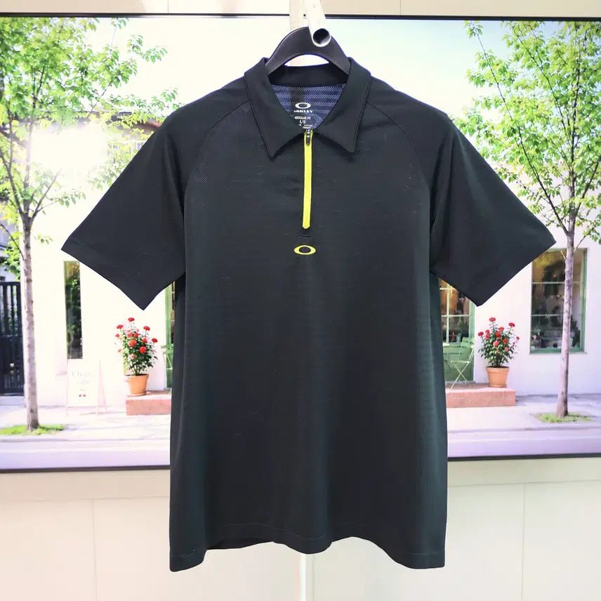 [BUNJANG] Oakley Half-Zip Performance Polo Shirt / 땀나는 계절에도 가볍게 입는 오클리 반집업