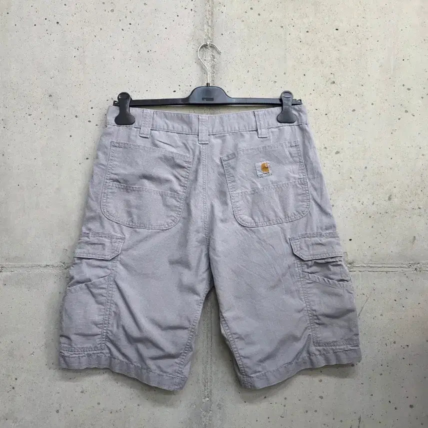 [BUNJANG] Carhartt Light Grey Shorts / 66.[34]칼하트 팬츠 반바지 쇼츠