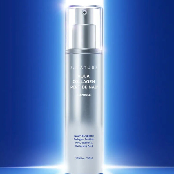 [BUNJANG] SNAATURE Aqua Collagen Peptide NAD+ Ampoule 50ml / (새제품) 에스네이처 아쿠아 콜라겐 펩타이드 NAD+ 앰플 50ml