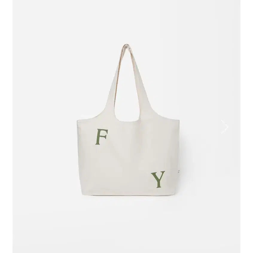 [BUNJANG] For Your Eyes Only Daily Cotton Bag Cream / 포유어아이즈온리 데일리 코튼 백 / 크림