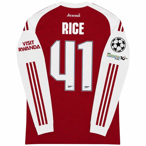 [BUNJANG] Arsenal Declan Rice 25-26 Long Sleeve Jersey (Official) / 25-26 아스날 긴팔 데클런 라이스 택채유니폼