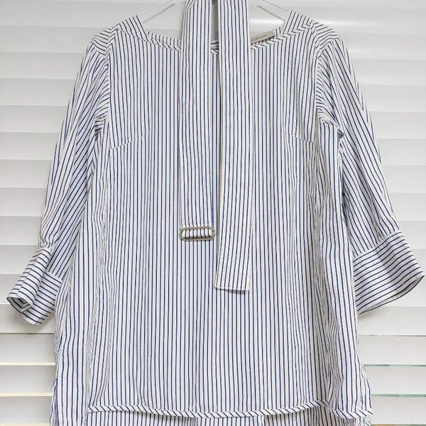 [BUNJANG] Jill Stuart Washed Shirt Blouse / 질스튜어트 상태짱 세탁 셔츠 남방 블라우스