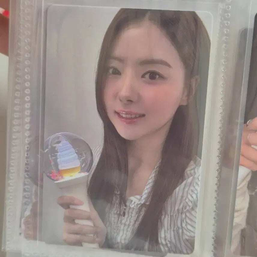 [BUNJANG] I.O.I Nayoung Official Support Stick Photocard / 아이오아이 나영 응원봉 포카