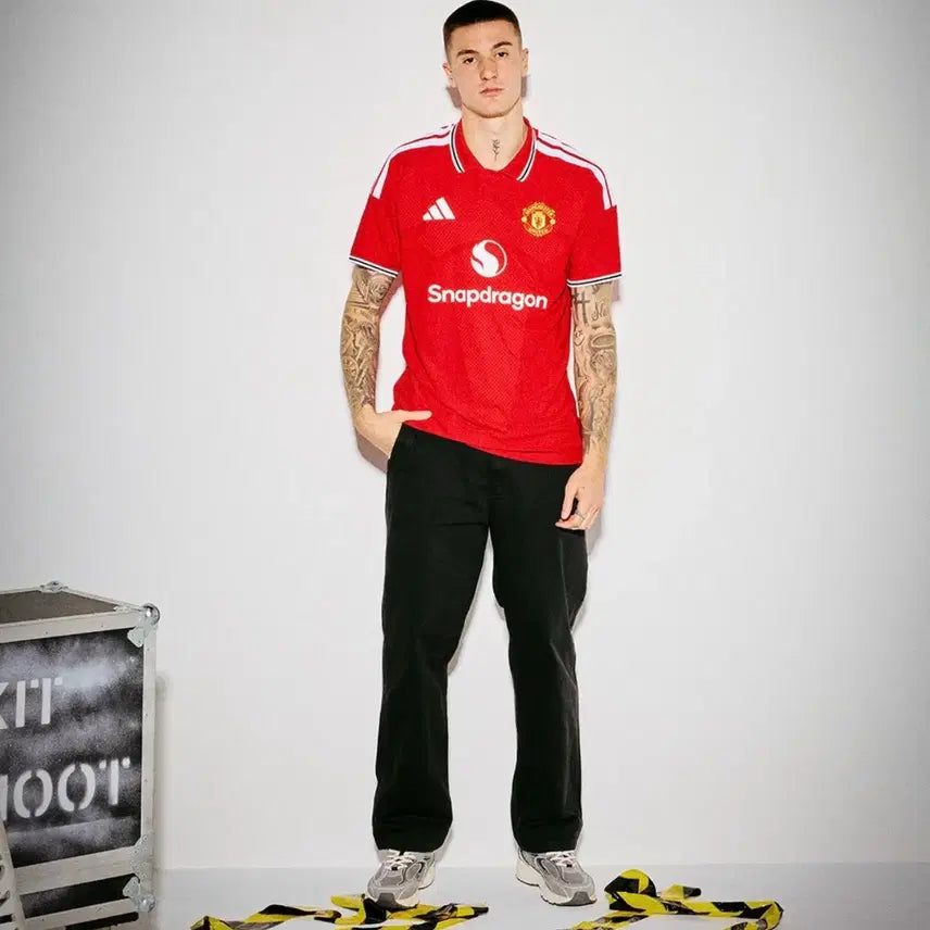 [BUNJANG] Manchester United 26/27 Home Authentic Jersey (Size L, New) / 맨유 26/27 홈 어센틱 라지 새상품