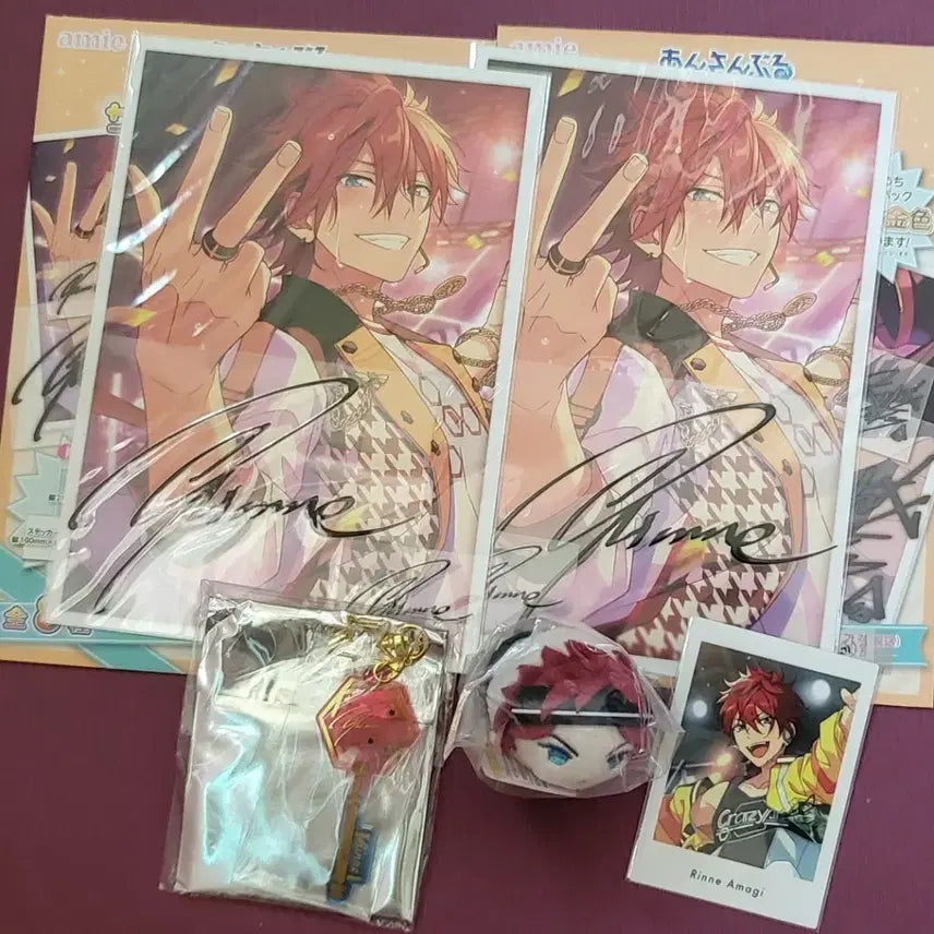 [BUNJANG] Ensemble Stars Rinne Amagi Merchandise Bundle Set / 앙상블 스타즈 아마기 린네 굿즈 일괄