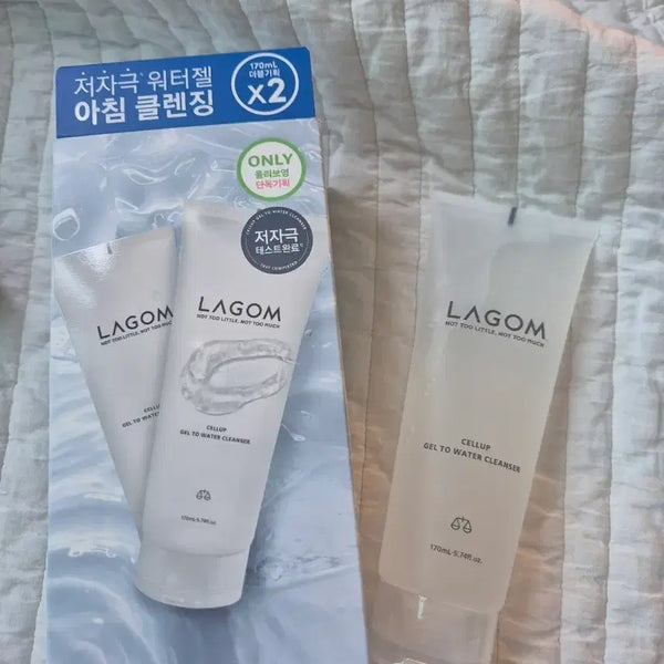[BUNJANG] LAGOM Cellup Gel-to-Water Cleanser 170ml / 라곰 셀럽 젤 투 워터 클렌저 170ml 1개
