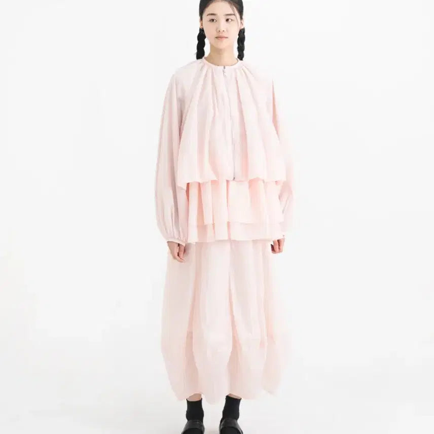 [BUNJANG] Eunoia Moss Jacket Light Pink / 유노이아 Moss Jacket (light pink)