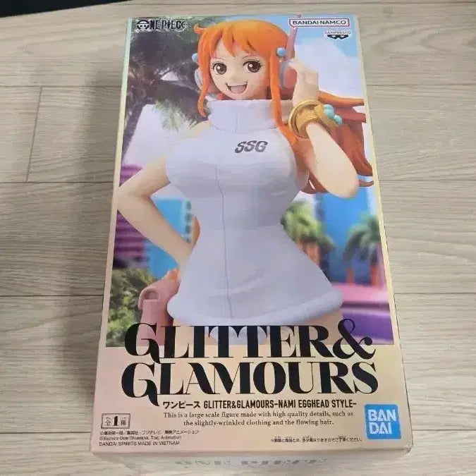 [BUNJANG] Bandai Glitter & Glamours Nami Figure (Sealed) / 미개봉 원피스 지앤지 g&g GLITTER&GLAMOURS 나미 피규어