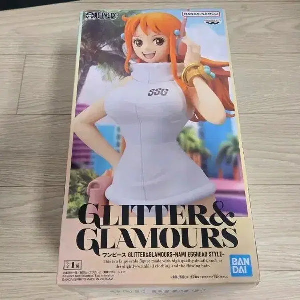 [BUNJANG] Bandai Glitter & Glamours Nami Figure (Sealed) / 미개봉 원피스 지앤지 g&g GLITTER&GLAMOURS 나미 피규어