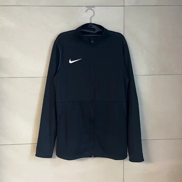 [BUNJANG] Nike Swoosh Dri-FIT Jersey Full-Zip Jacket Black / 나이키 스우시 드라이핏 져지 집업 블랙 [M/100]