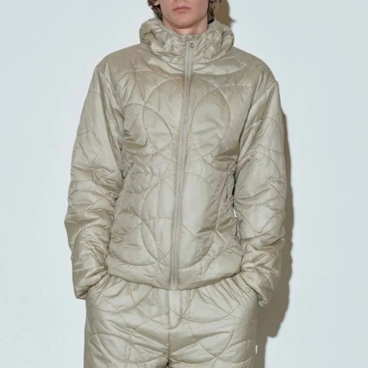 [BUNJANG] Sculptor Lightweight Primaloft Quilting Jacket Beige / 스컬프터 경량 패딩 퀼팅 자켓 베이지 교신