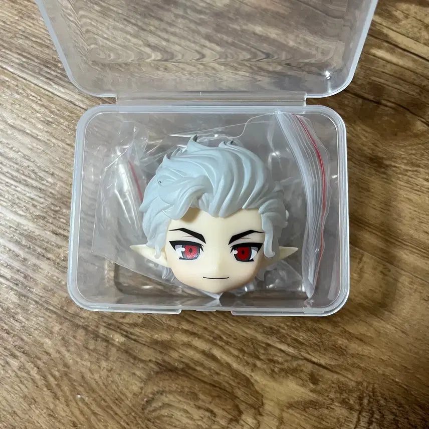[BUNJANG] Obitsu 11 3D Hair Parts Astarion Hair - Translucent Silver-Gray / 오비츠11 3D 헤어 파츠 발더게 아스타리온 헤어
