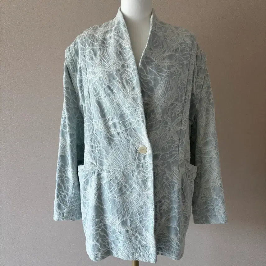 [BUNJANG] IRO Denim Jacquard Oversized Jacket Size 34 / [정품] IRO 데님 자카드 오버핏 자켓 34사이즈