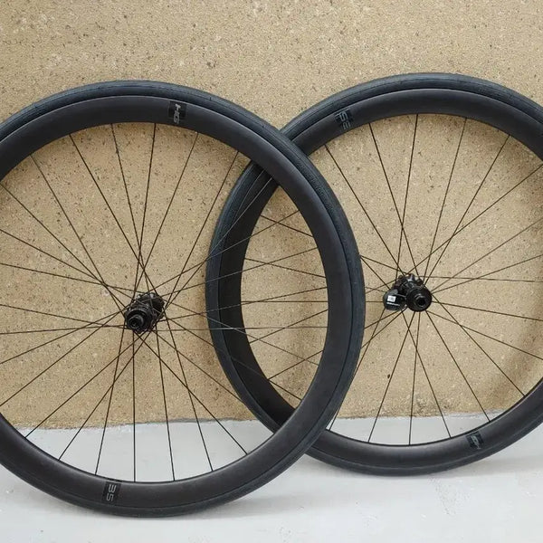 [BUNJANG] Cannondale Hollowgram 35 Disc Carbon Tubeless Ready Wheelset with Garmin Sensor / 캐논데일 할로우그램35 디스크 카본 튜블리스래디 휠셋+전용가민센서 팝니다