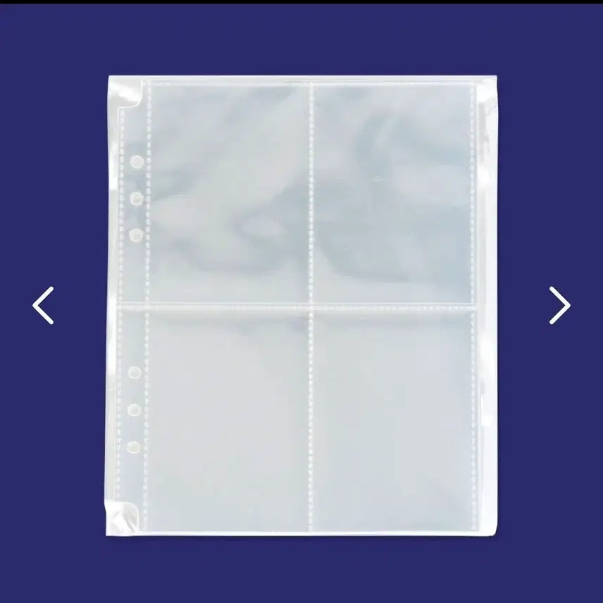 [BUNJANG] A5 4-Pocket Binder Refills (20 Sheets) / a5 바인더 속지 4포켓 20매