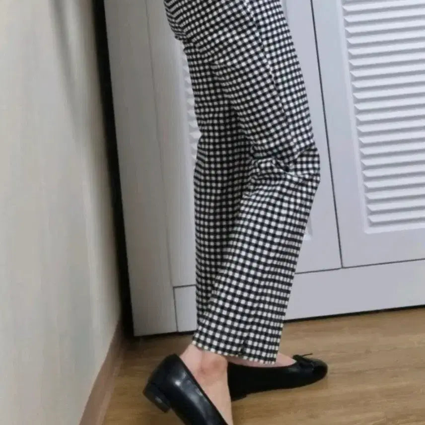 [BUNJANG] Zstudios Gingham Slacks Pants Sealed (Size 44-XS) / 지스튜디오 깅엄 팬츠 미개봉 (44~마른55)