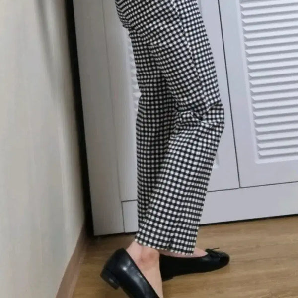 [BUNJANG] Zstudios Gingham Slacks Pants Sealed (Size 44-XS) / 지스튜디오 깅엄 팬츠 미개봉 (44~마른55)