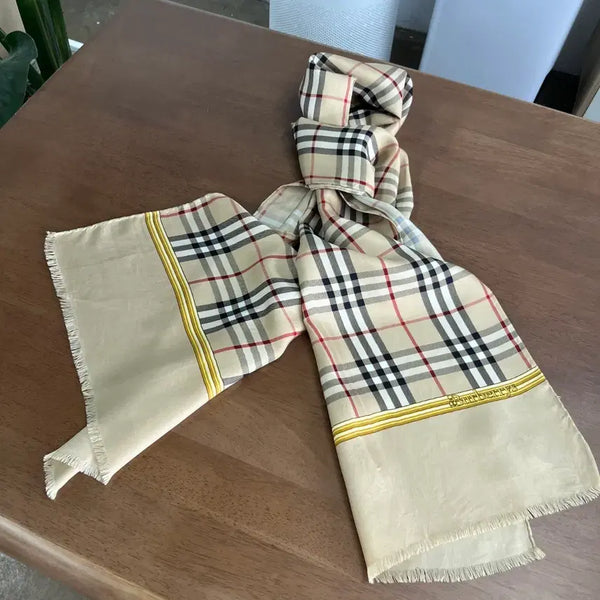 [BUNJANG] Burberry Silk Scarf OS / 버버리 실크 스카프 OS