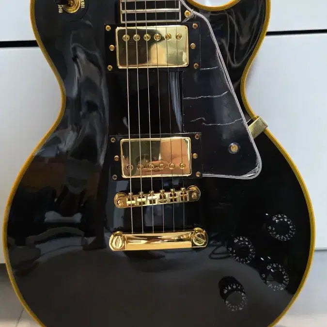[BUNJANG] Bocchi the Rock! Custom Electric Guitar (Gibson Les Paul Style, Black) / [새상품] 봇치더록 일렉기타 조립품 (깁슨 레스폴 블랙)