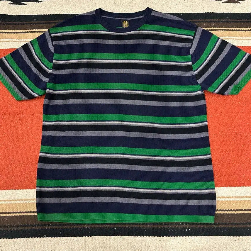 [BUNJANG] Batoner Half Sleeve Knit T-Shirt / 바토너 반팔 니트