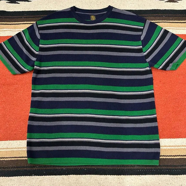 [BUNJANG] Batoner Half Sleeve Knit T-Shirt / 바토너 반팔 니트