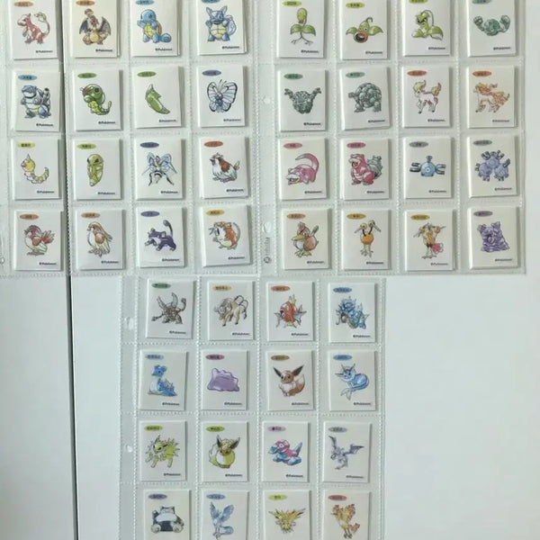 [BUNJANG] Pokemon 30th Anniversary Artwork Sticker Set / 포켓몬 띠부씰 30주년 아트웍
