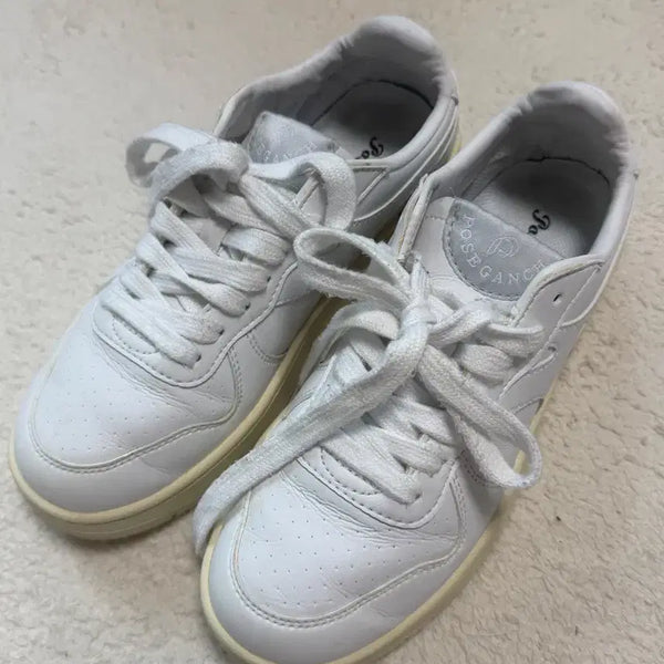 [BUNJANG] Posegantz White Sneakers Size 230 / 포즈간츠 화이트 스니커즈 230