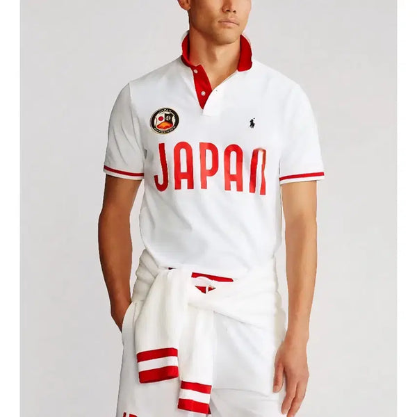 [BUNJANG] Polo Ralph Lauren Japan National Team Limited Edition Custom Slim Fit PK T-Shirt XL / 초희귀 일본 폴로 랄프로렌 JAPAN 국가대표팀 한정 커스텀 국대 pk