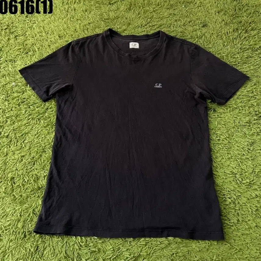 [BUNJANG] CP Company Basic Logo T-Shirt Black Medium / CP컴퍼니 반팔 M