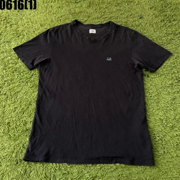 [BUNJANG] CP Company Basic Logo T-Shirt Black Medium / CP컴퍼니 반팔 M