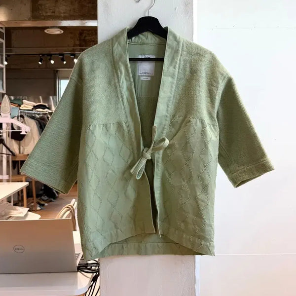 [BUNJANG] Visvim Green Sanjuro Peerless Jacket / 비즈빔 그린 산주로 피어리스 자켓