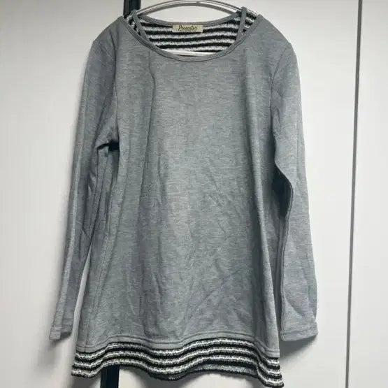 [BUNJANG] Vintage Layered Top (Knit) / 빈티지 레이어드 상의 (니트)
