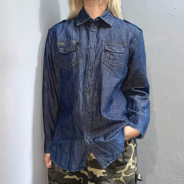 [BUNJANG] Diesel Denim Shirt / 디젤 데님 셔츠