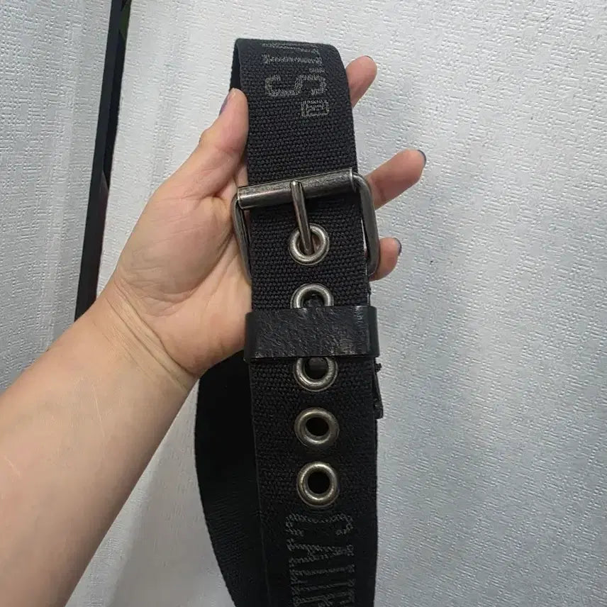 [BUNJANG] Levi's Collaboration Canvas Belt / 리바이스골라보벨트