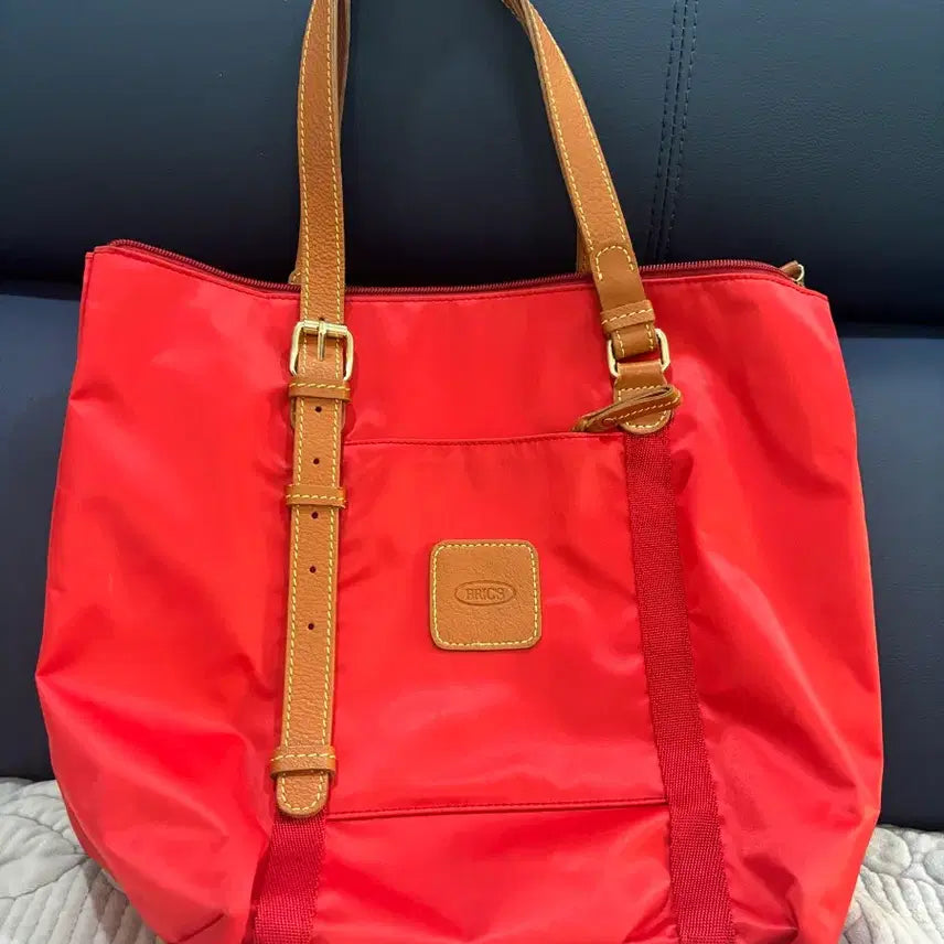 [BUNJANG] BRICS Shopper Bag Red / 브릭스 쇼퍼백 레드