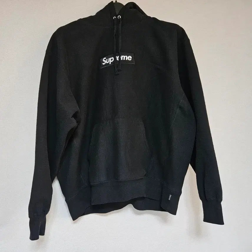 [BUNJANG] Supreme Box Logo Hoodie Black FW24 / 슈프림 박스로고 후드 티셔츠 블랙 24FW