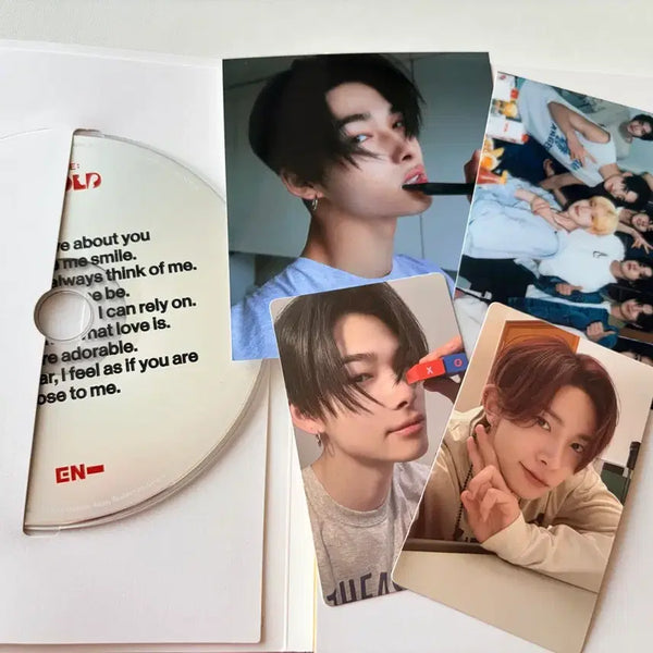 [BUNJANG] ENHYPEN Official 2nd Full Album ROMANCE : UNTOLD (NI-KI Version) Unsealed Photocard Included / [개봉-포카X] 엔하이픈 앨범 정규2집 로맨스 언톨드 (니키 버전)